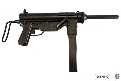 M3 submachine gun Cal. .45 "Grease Gun" USA 1942 (WWII) - Submachine ...