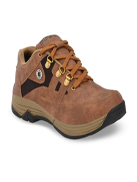 Buy Big Fox Men Brown Trekking Shoes - Casual Shoes for Men 13222300 | Myntra