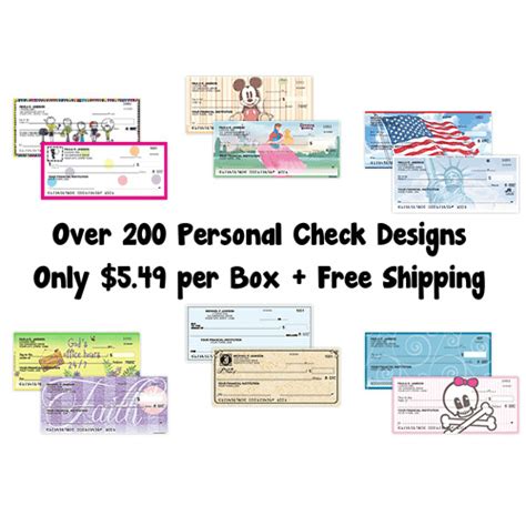 Personal Checks : $5.49 per box + Free Shipping | MyBargainBuddy.com