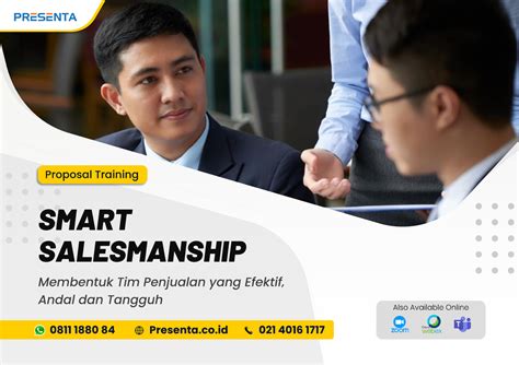 Proposal Training Smart Salesmanship Presenta Edu - SMART SALESMANSHIP Berdiri sebagai badan ...