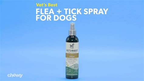 VET'S BEST Flea + Tick Spray for Dogs, 8-oz bottle - Chewy.com | Tick spray, Flea and tick spray ...