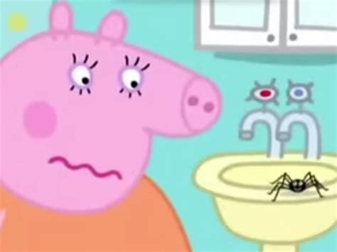 Peppa Pig Cartoons Spider