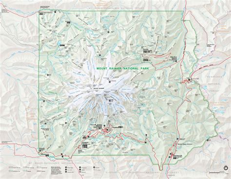 Park Ranger Releases 1,000+ National Park Maps For Free | Wonderland ...