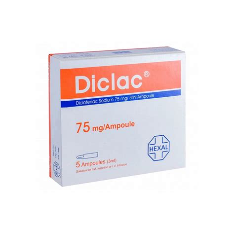 DICLAC 75 MG 5AMP - Tay Pharmacies