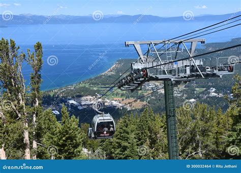 Heavenly Gondola Cable Car at Heavenly Village in South Lake Tahoe ...