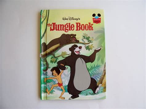 The Jungle Book Disney's Wonderful World of Reading - Etsy