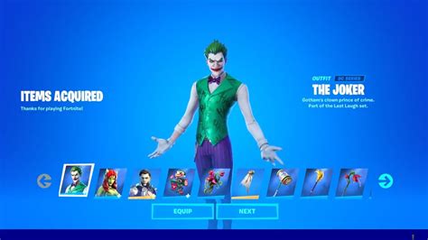 36 Best Images Fortnite Joker Skin Free - Hints Suggest Joker Skin ...