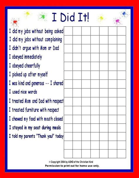 √ Behavior Chart Ideas ~ Various Types of Charts Examples | Kids rewards, Reward chart kids ...