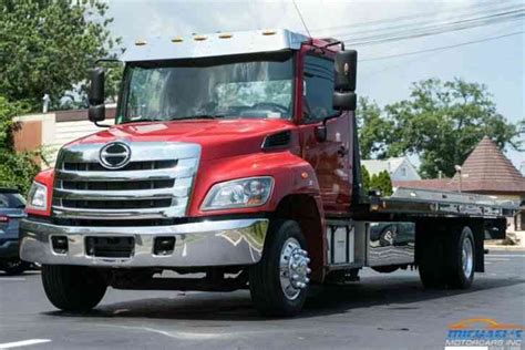 Hino 258 Flatbed Tow Truck (2017) : Flatbeds & Rollbacks