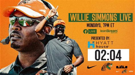 Willie Simmons Live | Willie Simmons Live | By FAMU Athletics