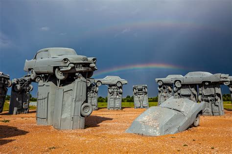 Carhenge in Alliance, Nebraska: Stonehenge Made of Cars - Silly America