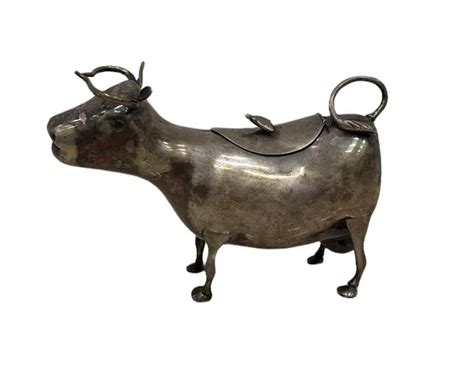 Modernist Sterling Silver Bull Sculpture, Marked - Jul 28, 2022 | Avra ...