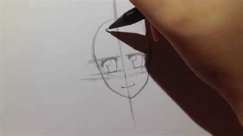 How to Draw a Manga Head (Part 1): Girls - YouTube