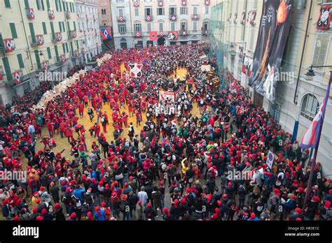 Ivrea, Piedmont, Italy. 26th Feb, 2017. Ivrea, Italy-February 26 Stock ...