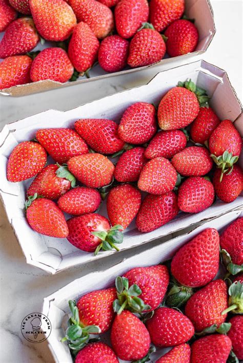 Easy Strawberry Sorbet Recipe - Only 4 Ingredients! - Ice Cream From Scratch