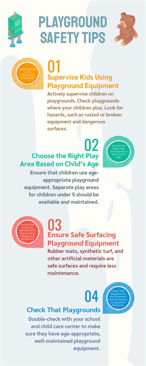 Children Playground Safety Infographic | Infographic Template