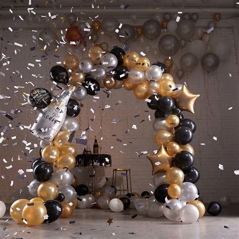 Balloon Arch Kit | Party City #balloondecorations | Balloon arch, 50th birthday decorations ...