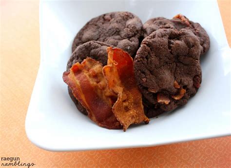 Recipe: Double Chocolate Bacon Cookies - Rae Gun Ramblings