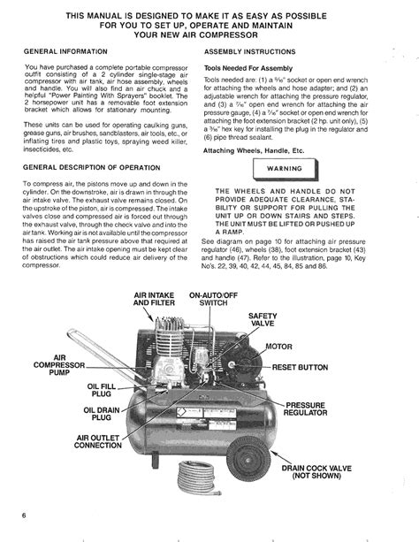 Craftsman Air Compressor Manual Download