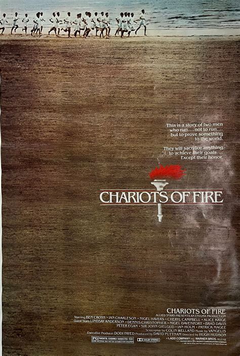 CHARIOTS OF FIRE Movie Poster - Etsy