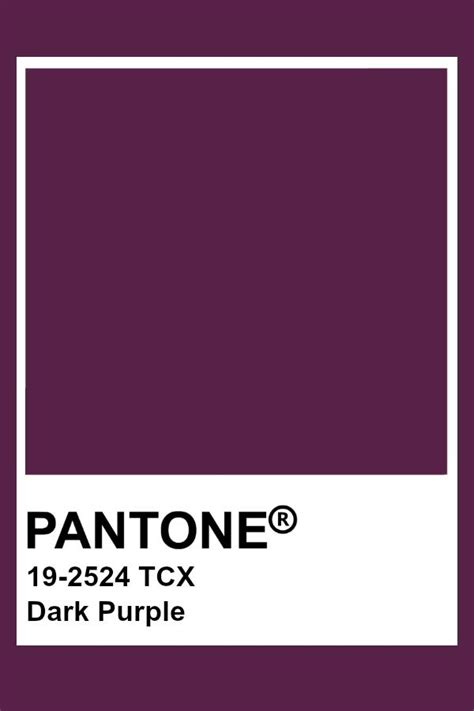 Pantone Dark Purple Pantone Colour Palettes Pantone Color Dark | The ...