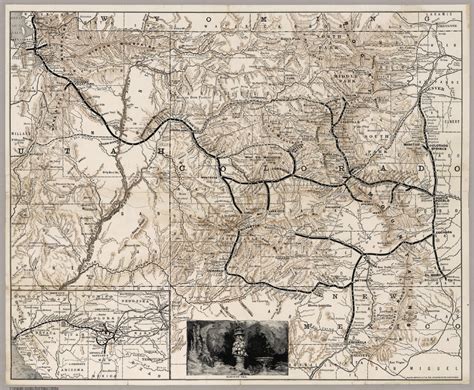 Denver and Rio Grande Railroad System - David Rumsey Historical Map ...