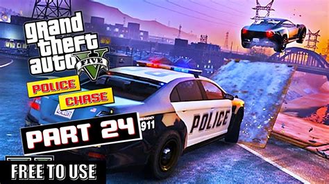 GTA 5 Police Chase - No Copyright Gameplay - YouTube