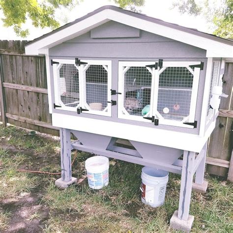 Diy rabbit hutch, Rabbit hutches, Outdoor rabbit hutch