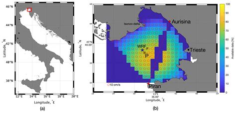 NPG - Superstatistical analysis of sea surface currents in the Gulf of Trieste, measured by high ...