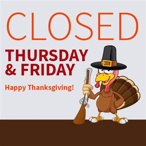 Closed for Thanksgiving - Ewbank & Hennigh