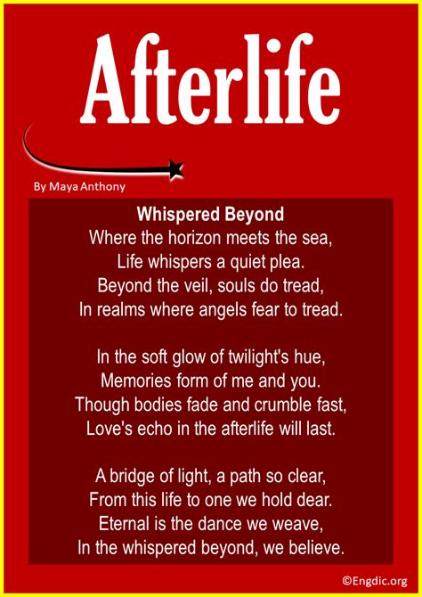 10 Best Poems about Afterlife - EngDic