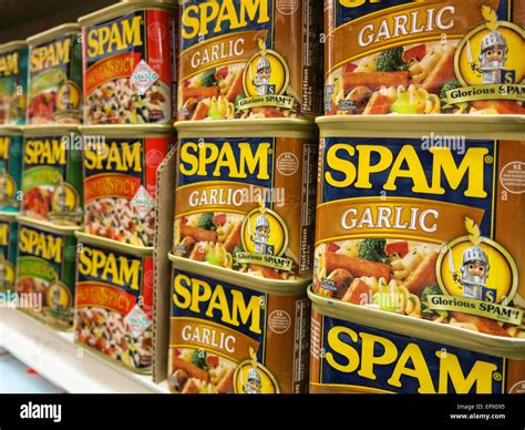 Spam cans hi-res stock photography and images - Alamy