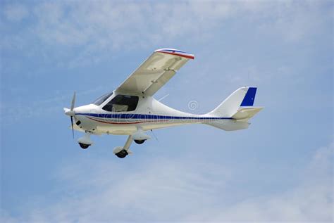 Small Plane Flying stock image. Image of moving, gear - 13310965