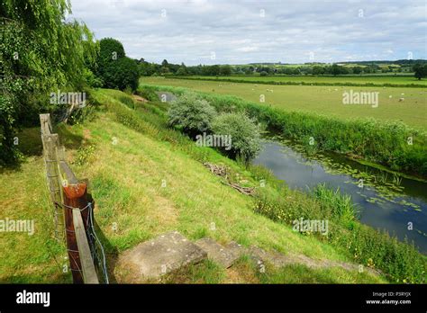 The River Welland at Tixover Stock Photo - Alamy