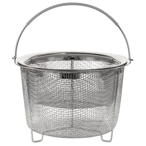 Steamer Basket For Instant Pot Accessories 6/8 Qt,18/8 Stainless Steel ...