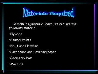 Quincunx Board Experiment | PPT