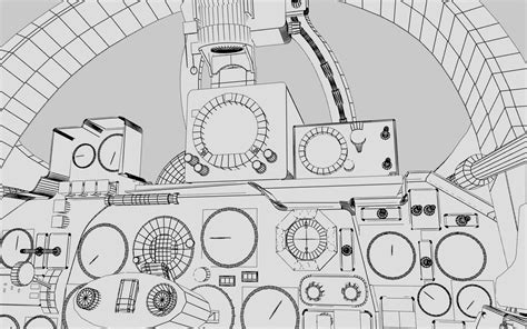 Sukhoi Su-9 cockpit 3D-model $20 - .fbx .max .3ds .obj - Free3D