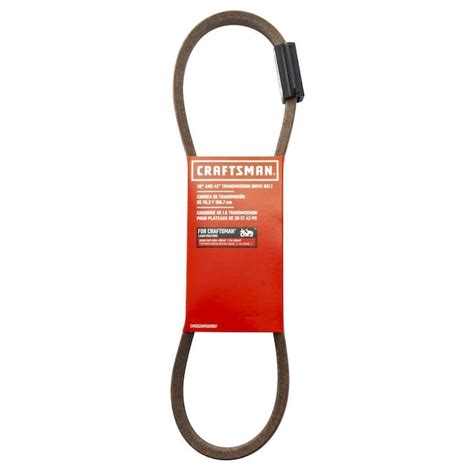 CRAFTSMAN Multiple Sizes Deck/Drive Belt for Riding Mower/Tractors (4 ...