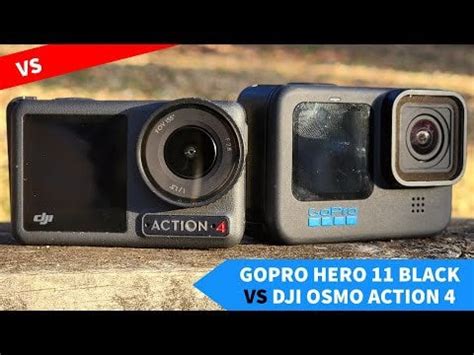 DJI Osmo Action 4 vs GoPro Hero 11 Black: Comparison, tests, review : r/dji