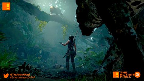 Lara Croft blends in with the trees like fatigues in new “Shadow of the ...