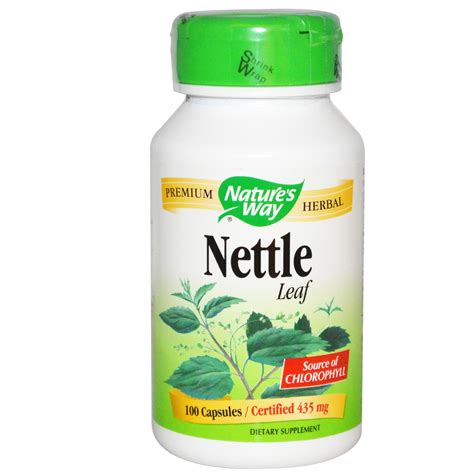 Nature’s Way, Nettle Leaf, 435 mg, 100 Capsules | Zone Nutrition