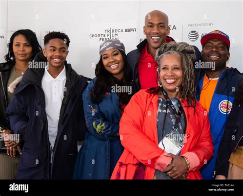 Manhattan, New York/USA - April 27, 2019: Red Carpet before premiere ...