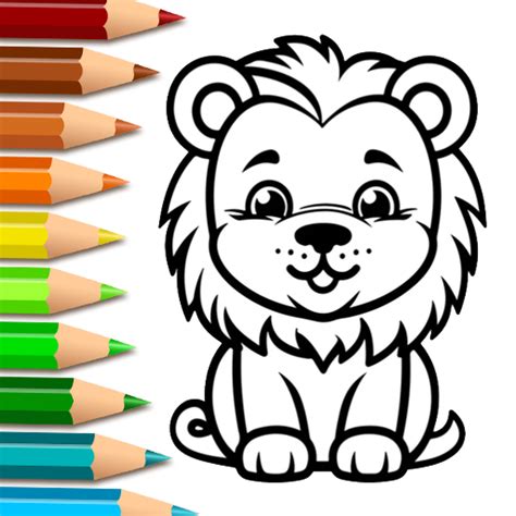 animals coloring book for kids - Apps on Google Play