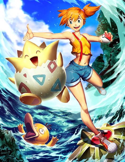 Pokemon - Misty by GENZOMAN on DeviantArt