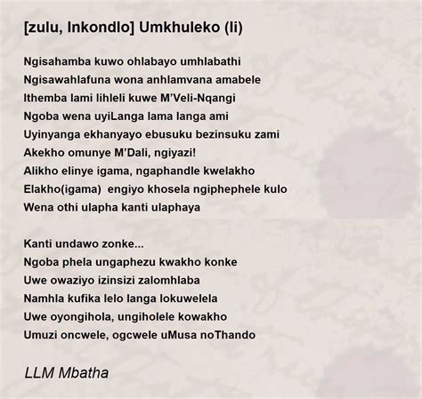 Isizulu Zulu Love Quotes : Anyone who hears about your pastimes, who chants about.