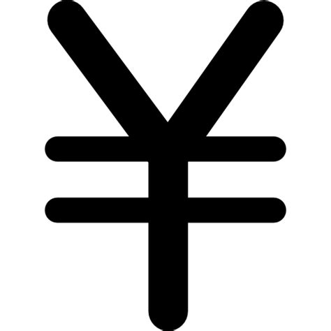 Free Icon | Yen currency symbol