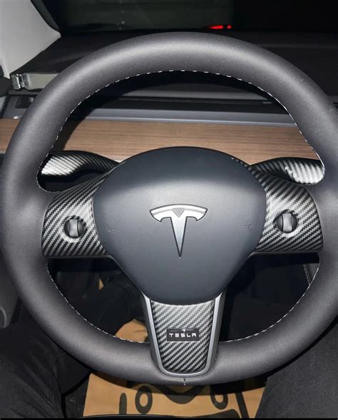 Tesla Steering Wheel Cover – B7 Performance