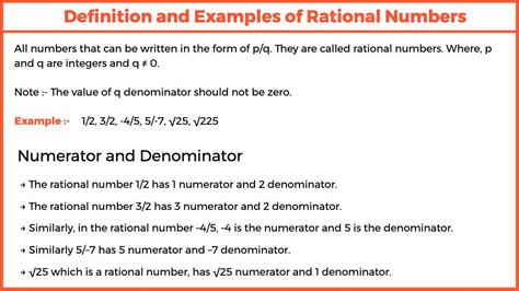 Rational Numbers - Definition, Types, Properties & Examples - Easy Maths Solutions