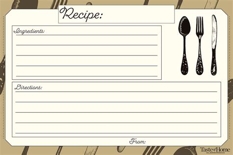 10 Beautiful Recipe Cards (FREE Printable Included!) | Taste of Home