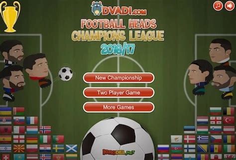 Football Heads 2016/2017 Championship League - Cool Math Games 4 Kids